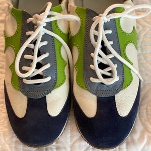 Tory Burch tennis shoes.